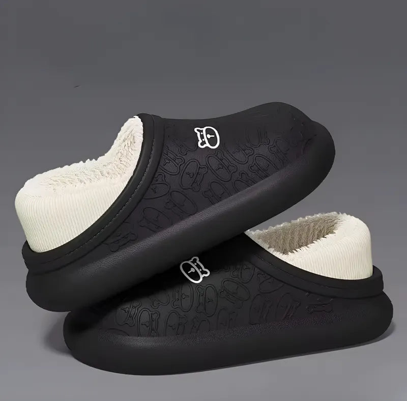 Pantuflas de mujer con chiporro antideslizantes