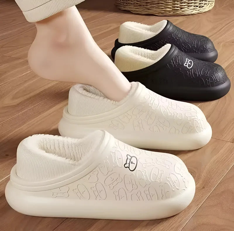 Pantuflas de mujer con chiporro antideslizantes